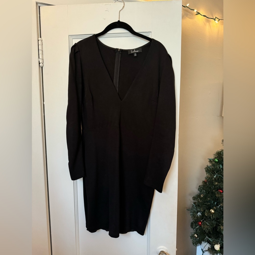 Lulus Black Dress-Size Medium